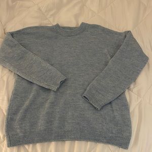 Urban Outfitters Blue Crewneck Sweater, Size S